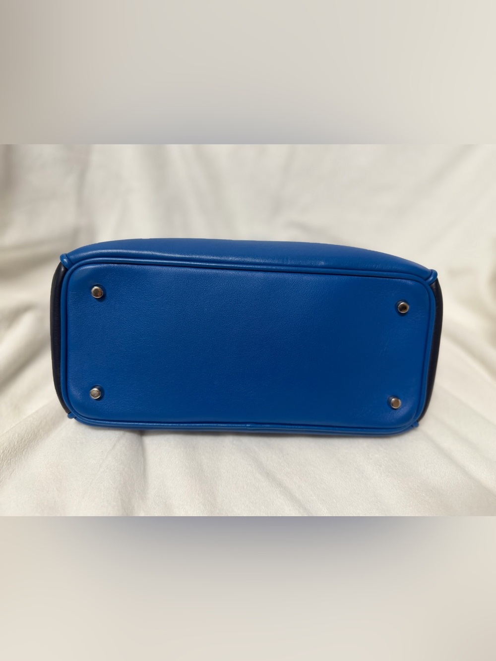 Christian Dior Blue Mini Diorissimo Tote Crossbody Bag ๐ - Picture 6 of 16